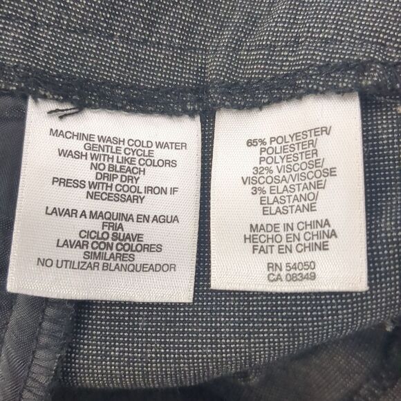 Anne Klein Woven Wide Leg Business Slacks Women's Plus Size 16 - Picture 12 of 12